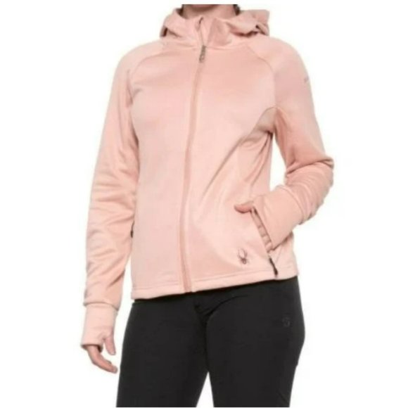 Spyder Princess Hayer Zip Up Logo Hoodie S - Picture 3 of 9